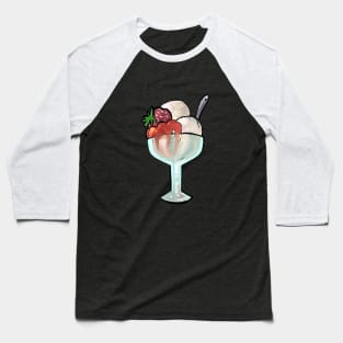 Ica Cream Baseball T-Shirt